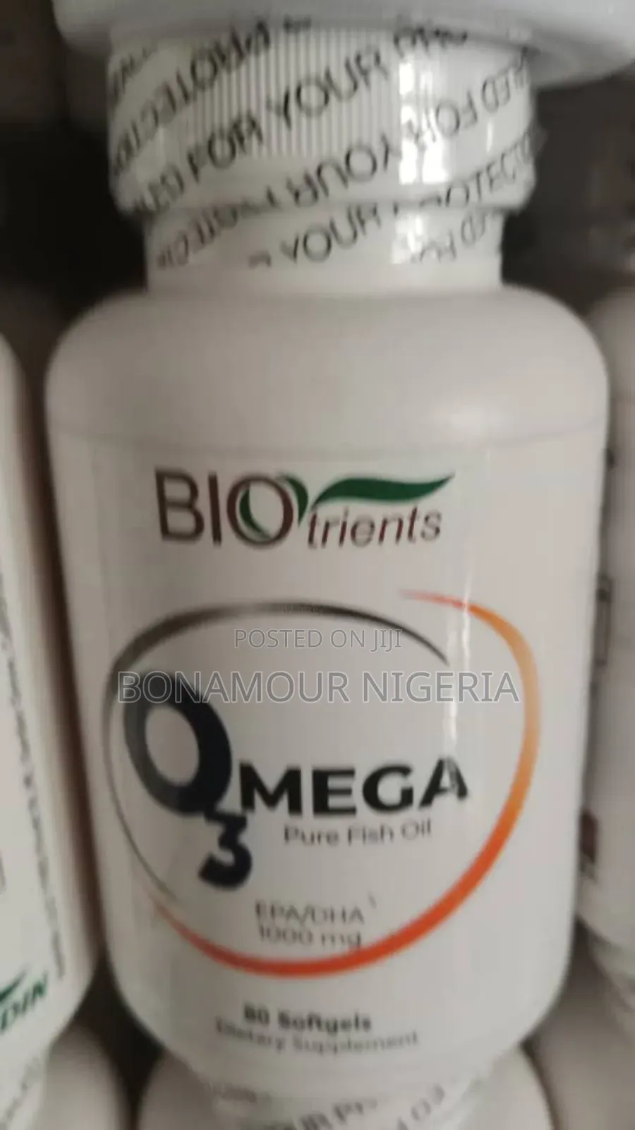Omega 3 Fish Oil 1000mg X 60 Softgels