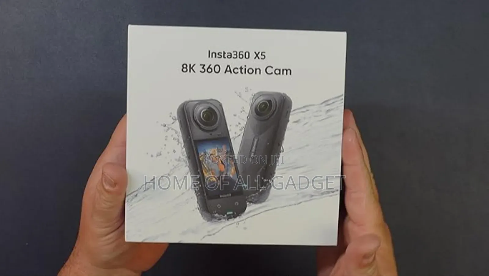 Insta360 X5 - Waterproof 360 Action Camera With 1/1.28" Sensors,