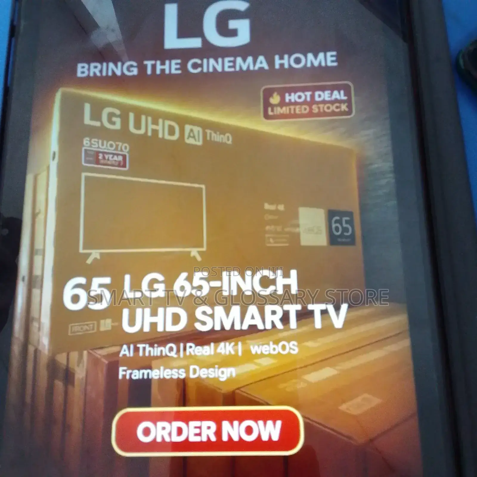 65 Inches Smart Lg Tv Stream Your Favorite Show