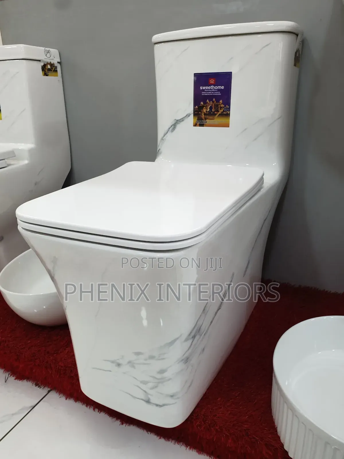Sweet Home Modern Big Set Toilet Water Closet