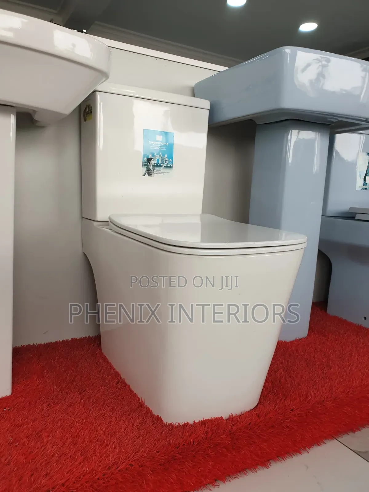 Sweet Home Modern Big Set Toilet Water Closet