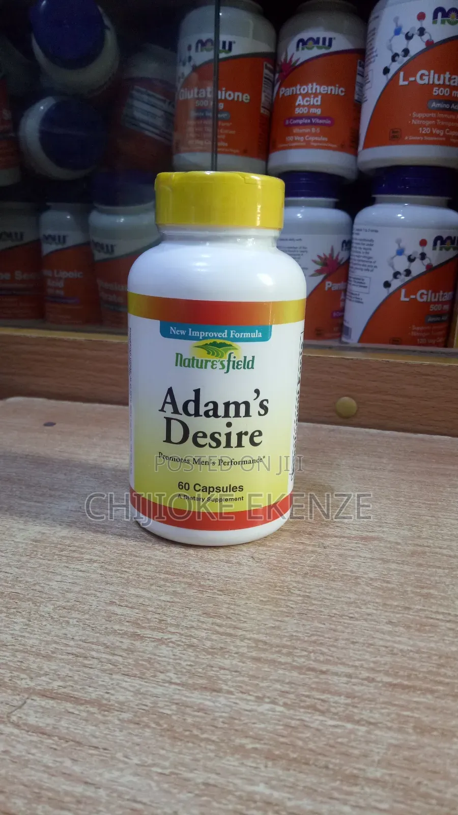 Nature's Field Adam's Desire X 60 Capsules