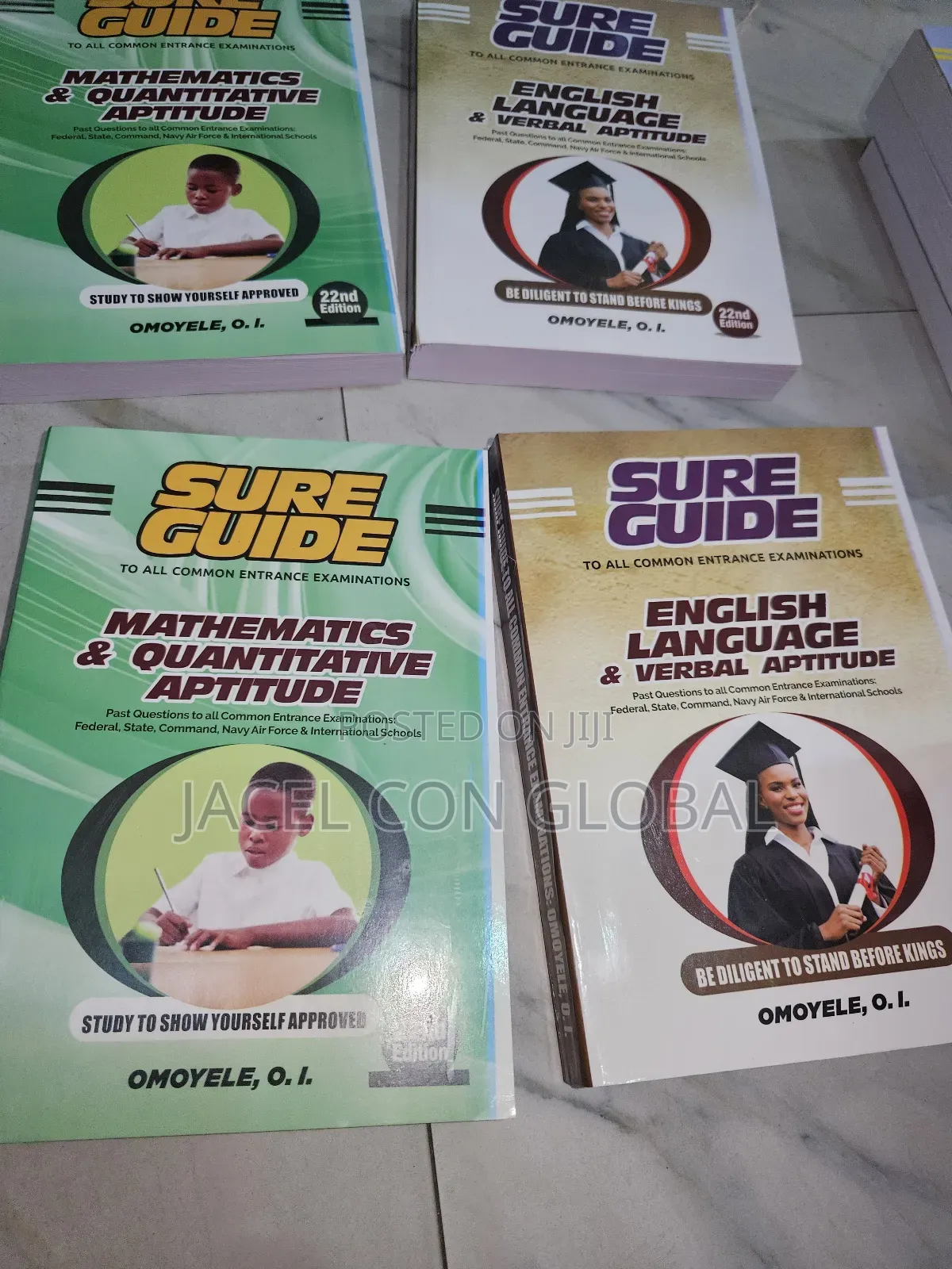 Sure Guide Texbooks Set for Common Entrance