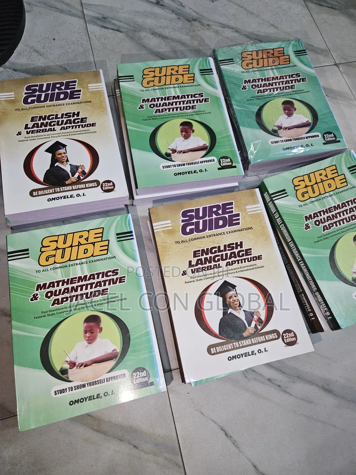 Sure Guide Texbooks Set for Common Entrance