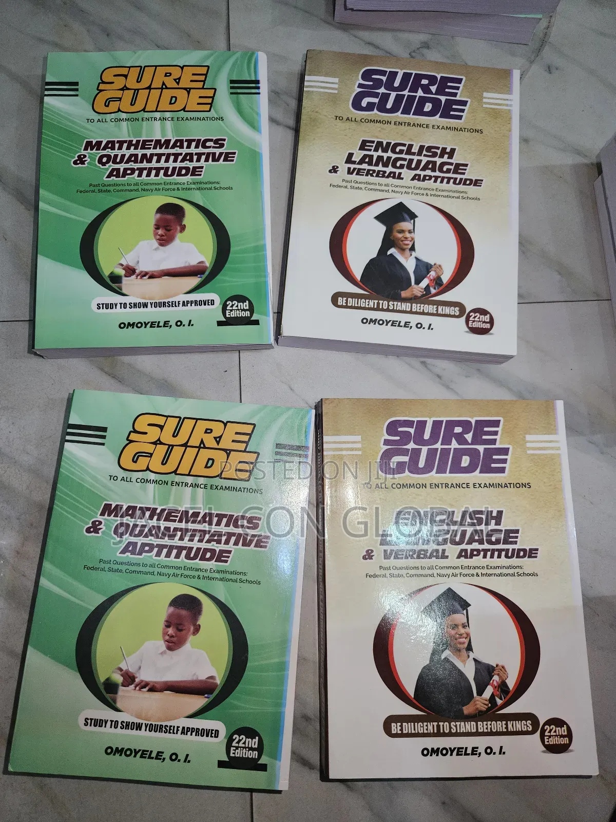 Sure Guide Texbooks Set for Common Entrance