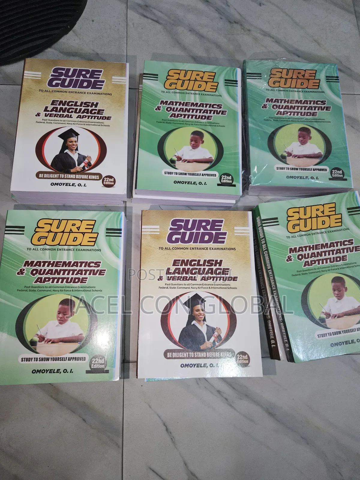 Sure Guide Texbooks Set for Common Entrance