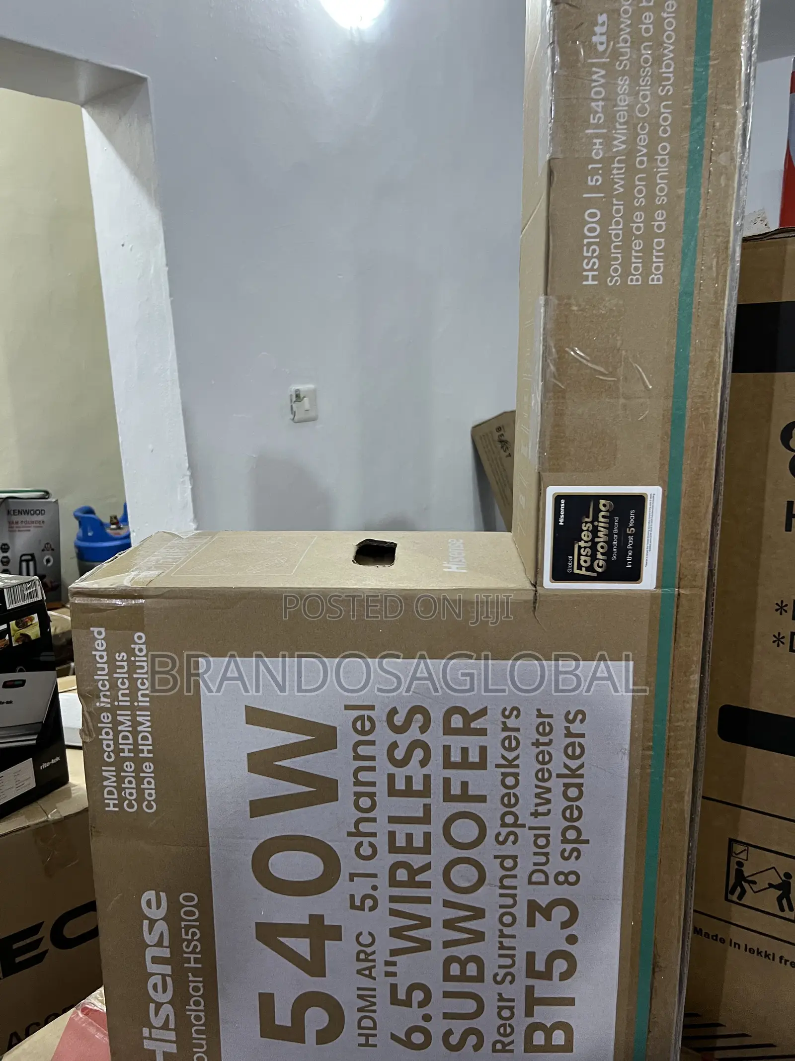Hisense Hs5100 Soundbar 540w –Wireless Streaming Phone Connectivity
