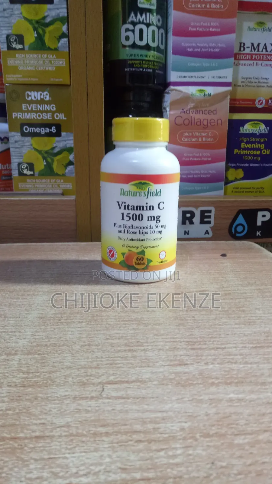 Nature's Field Vitamin C 150mg X 60 Tablets