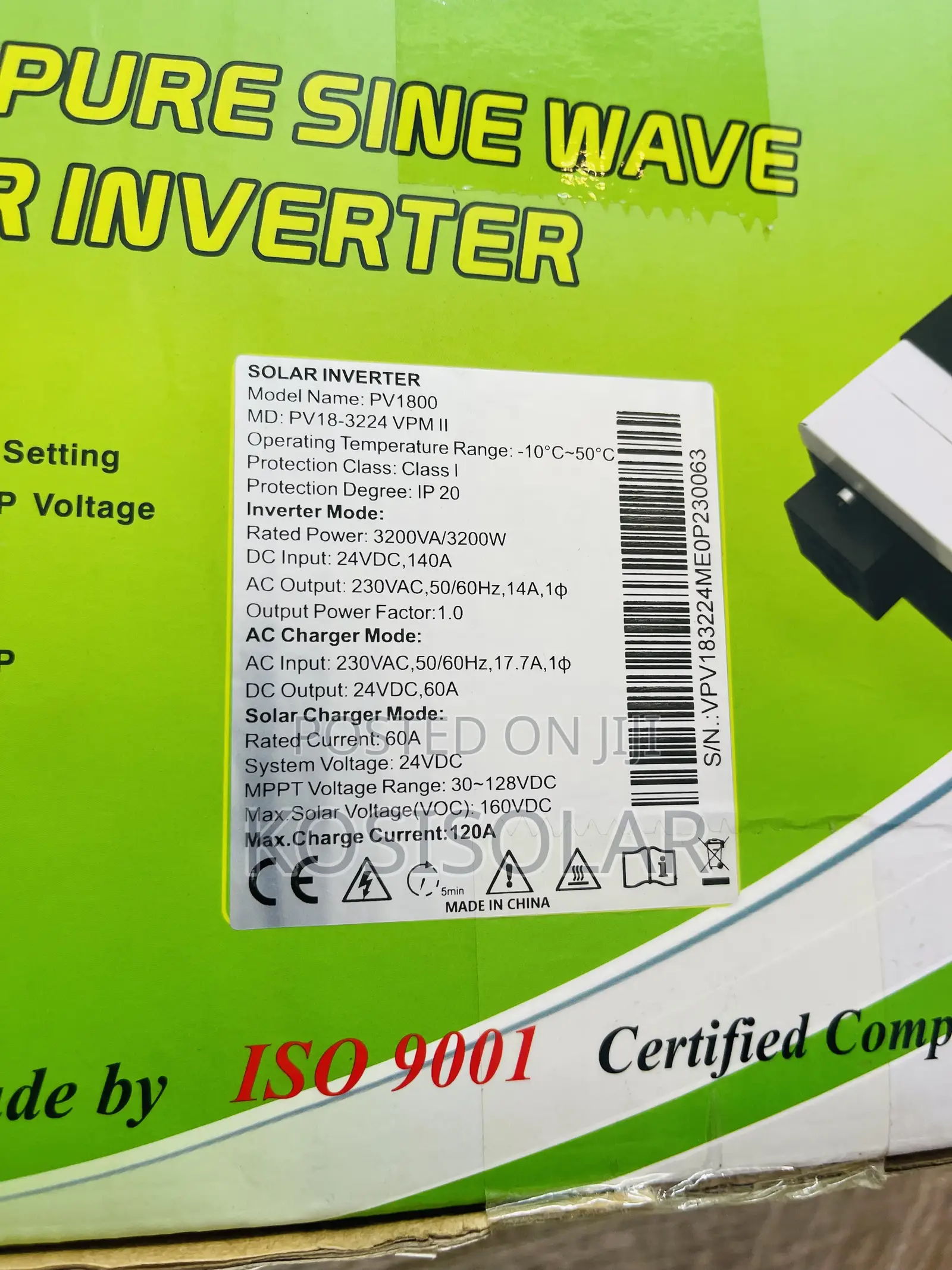 3.2kva 24v Must Solar Inverter