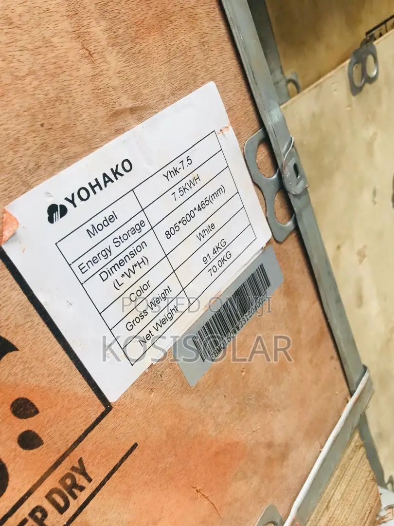7.5kwh 48v Yohako Lithium Battery