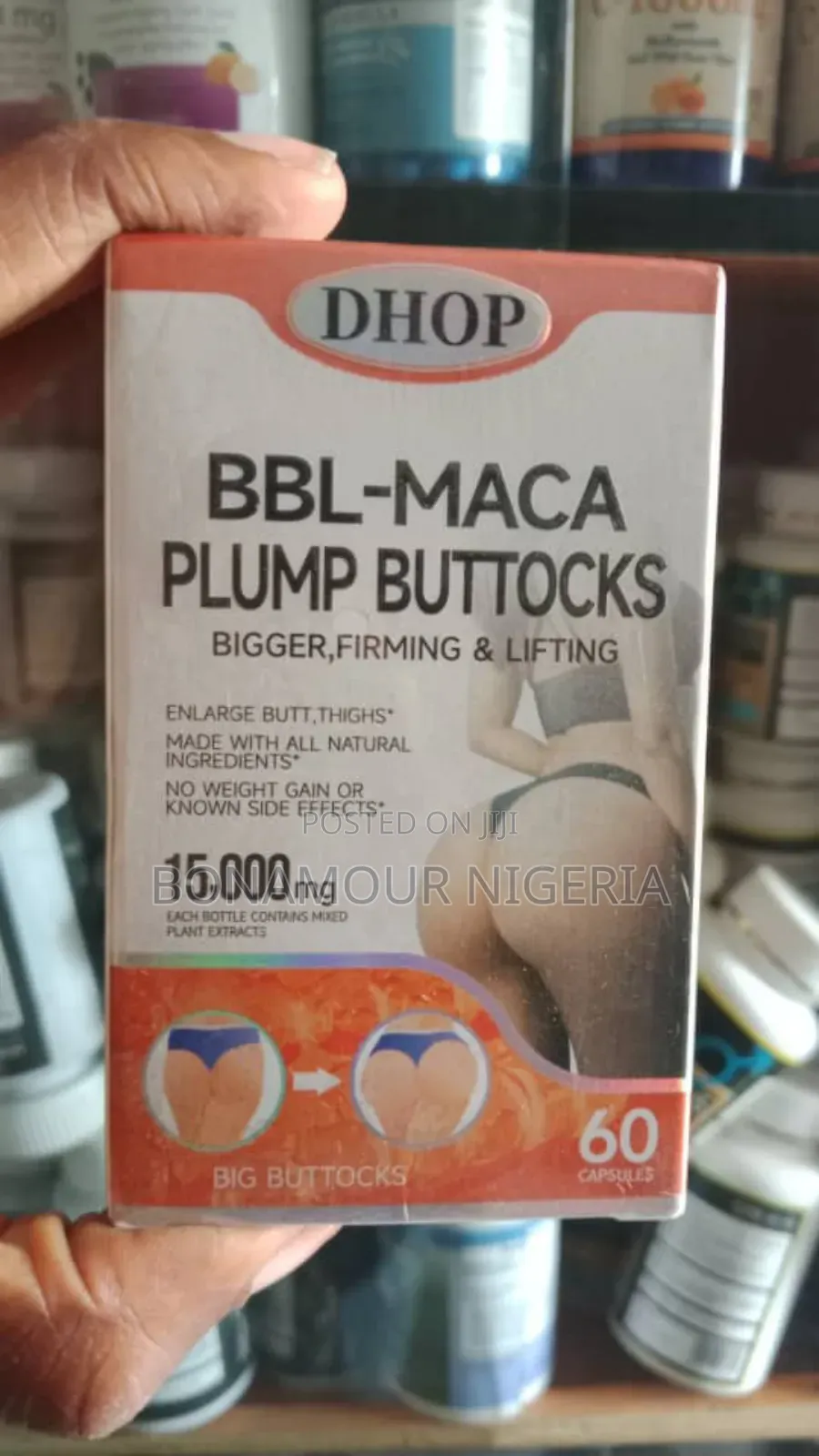 BBL - Maca Plump Buttocks 15000mg X 60 Capsules