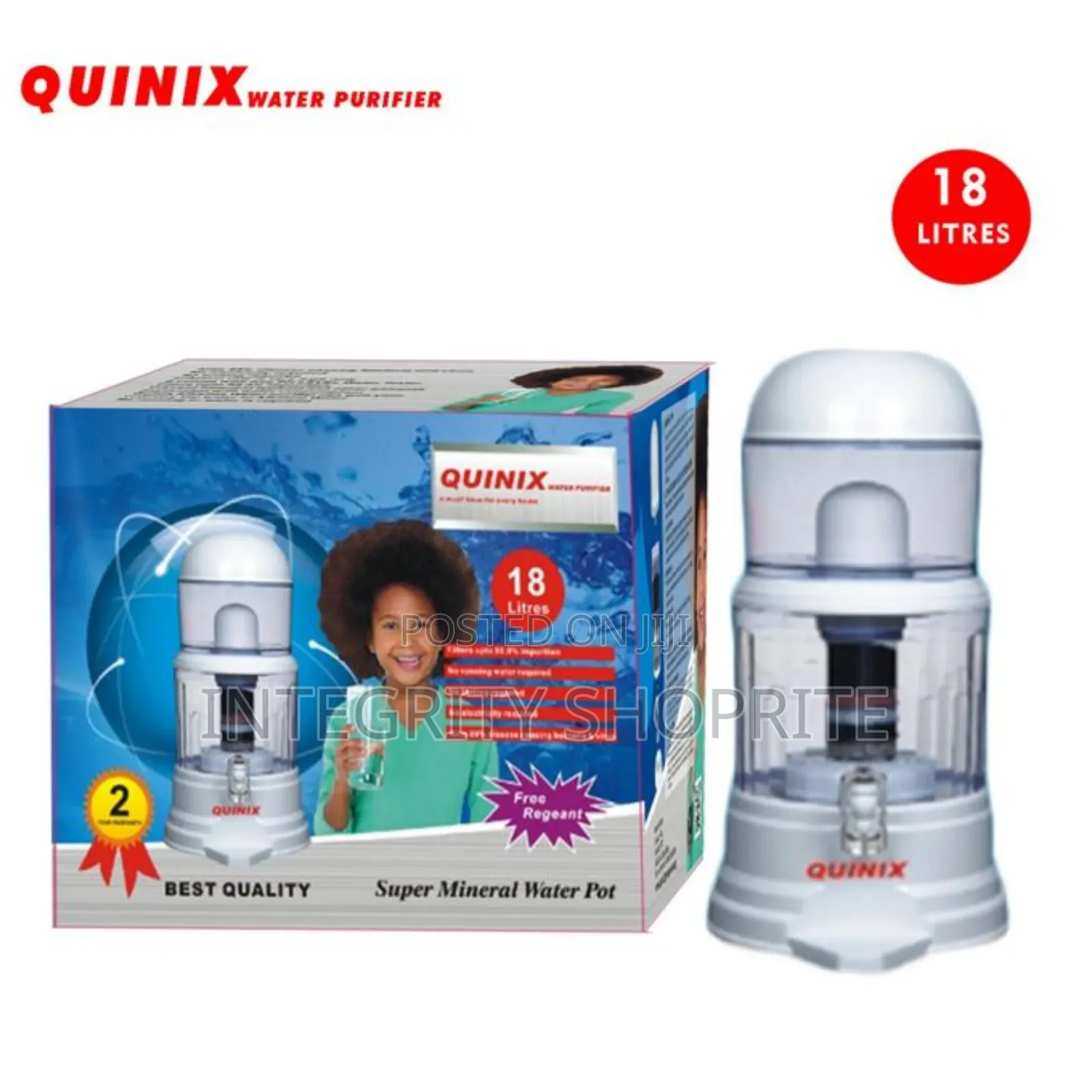 Quinix Water Purifier 18 Liters