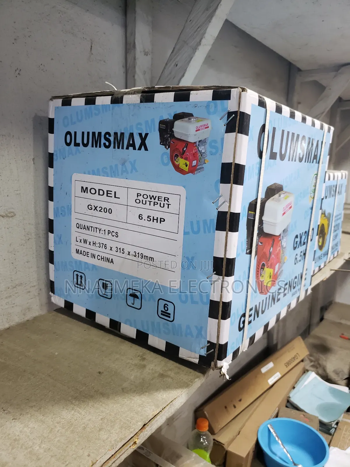 Olumsmax Gx200 6.5hp Grinding Machine
