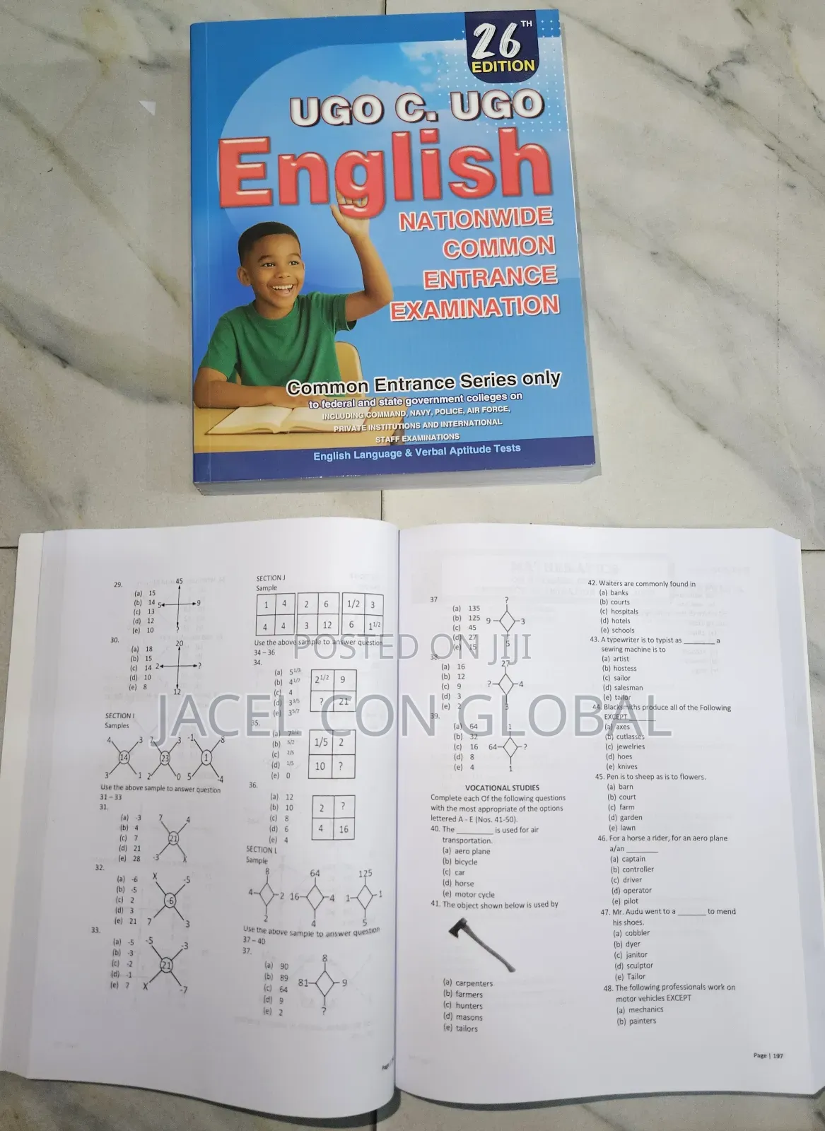 Ugo C Ugo Past Questions Textbook for Common Entrance Examinations
