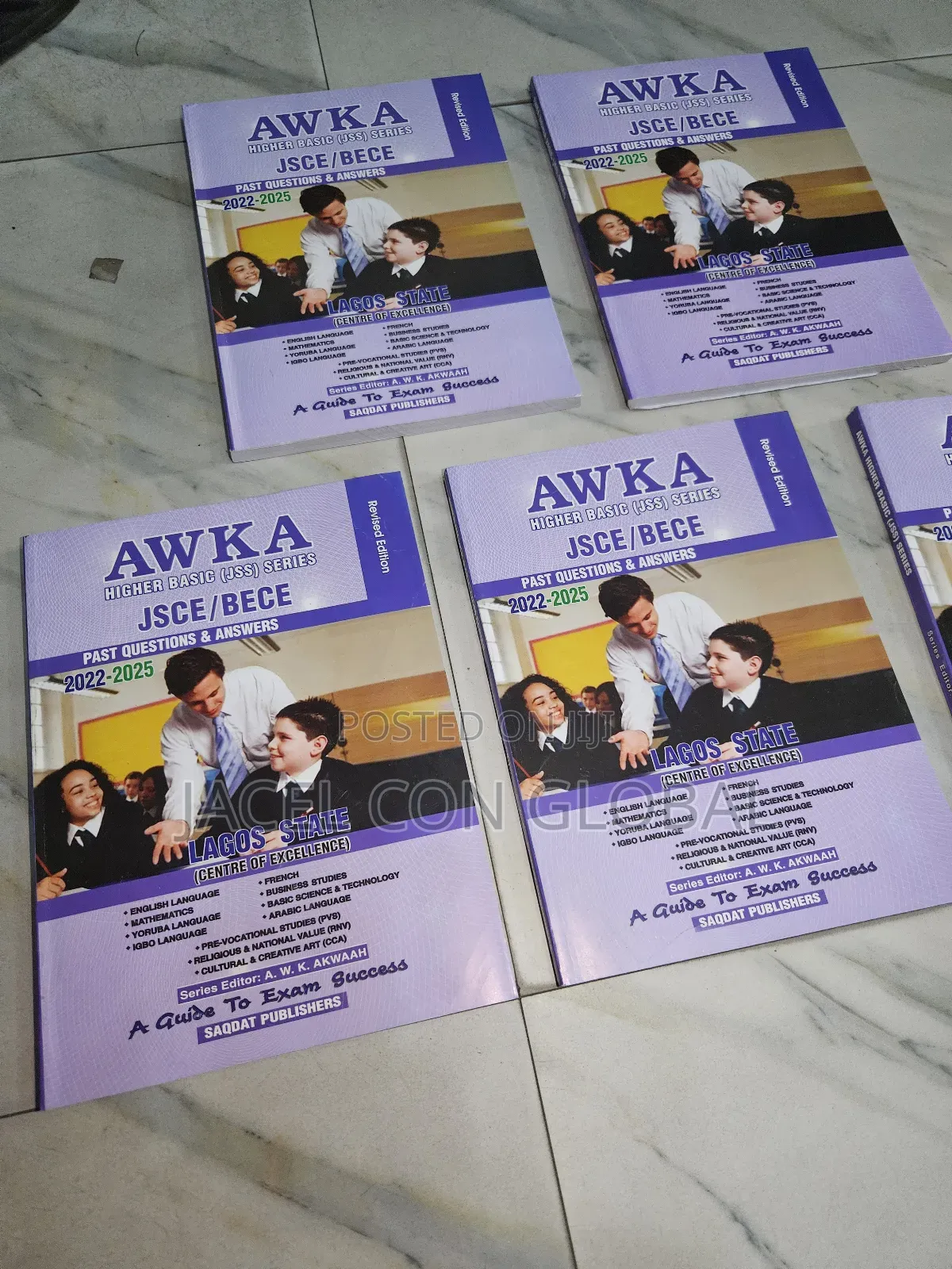 Akwa Jsce / Bece Past Questions and Answers Textbook
