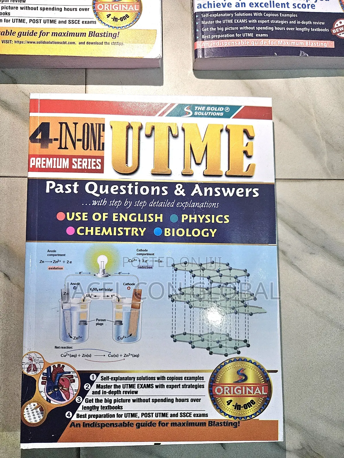 4 in 1 Utme / Jamb Past Questions Textbook