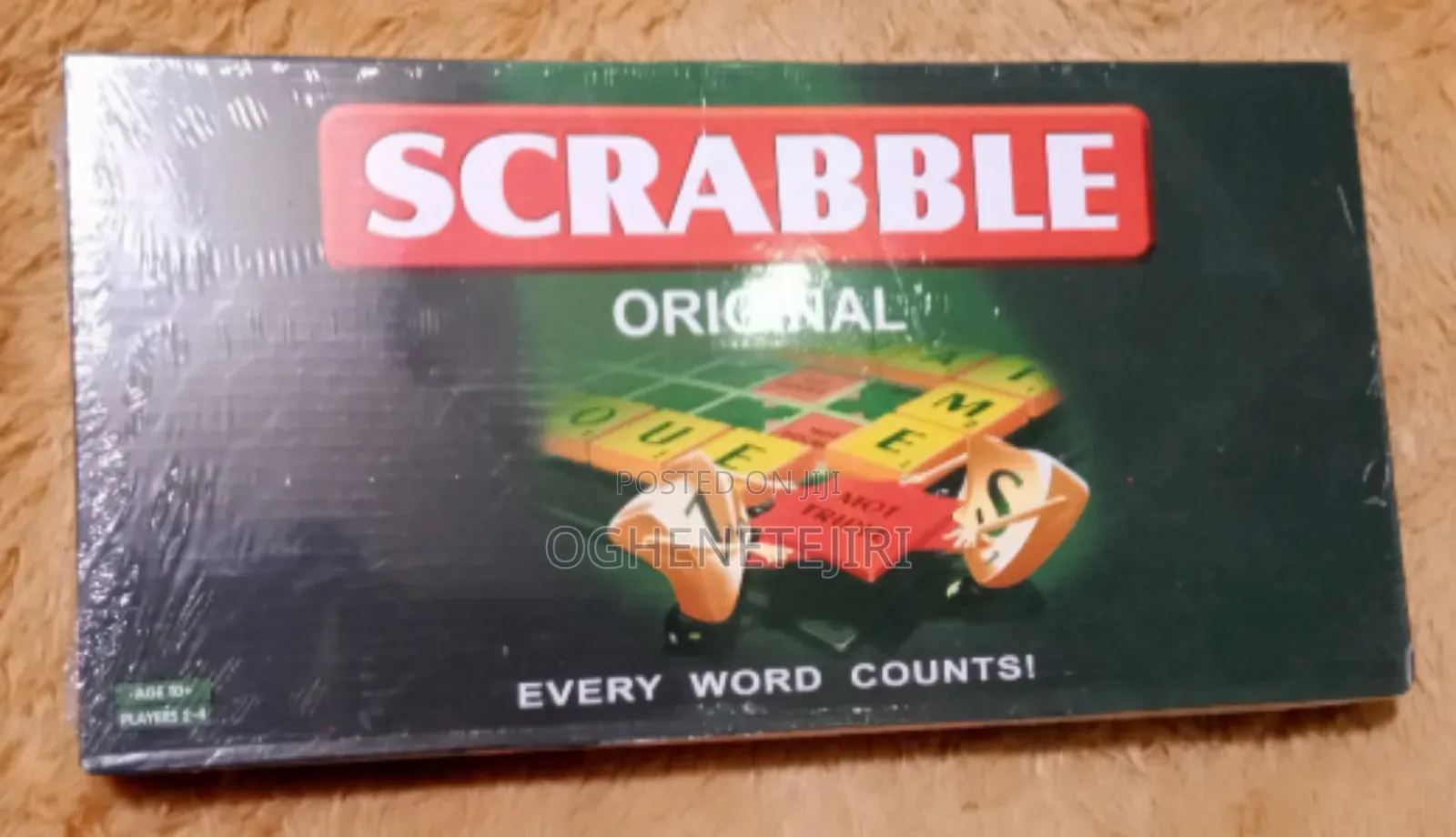 Scrabble Board Game – Build Words, Build Brains!