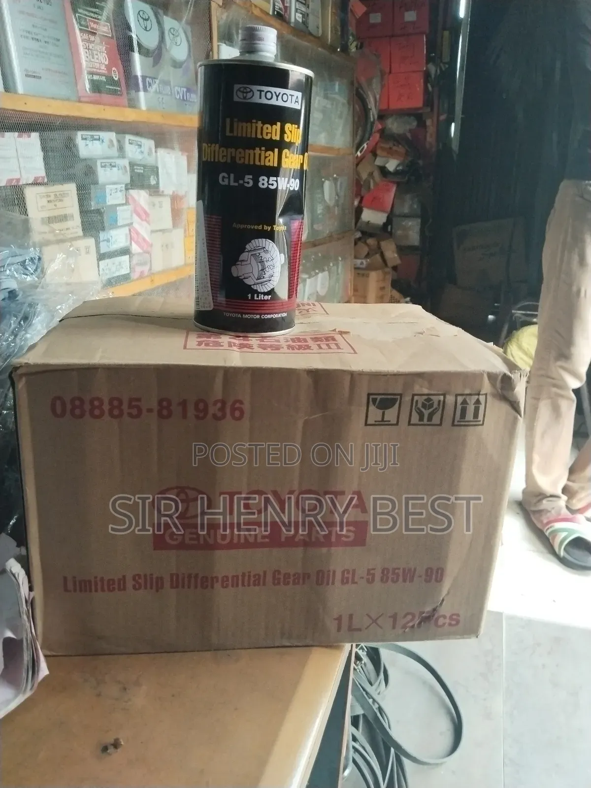 Differential Gear Oil Gl-5 85w-90