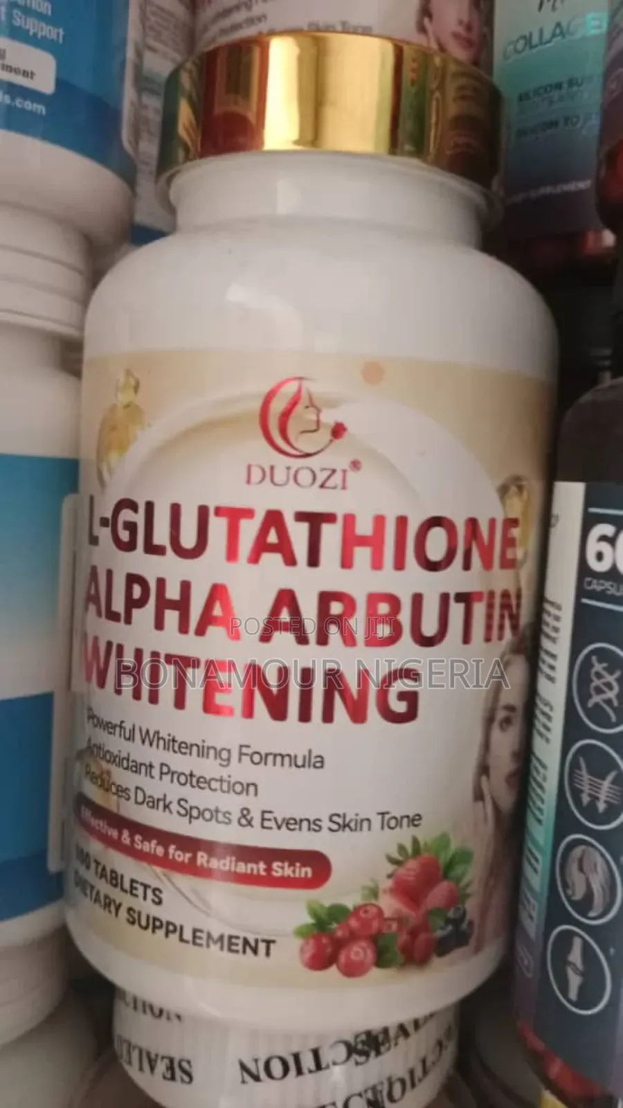 L Glutathione Alpha Arbutin Whitening X 100 Tablets