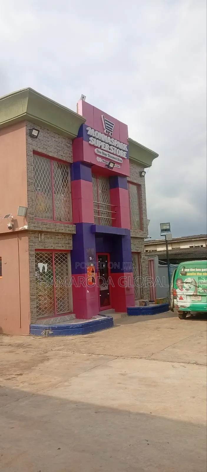Functional Filling Station With Supermarket
