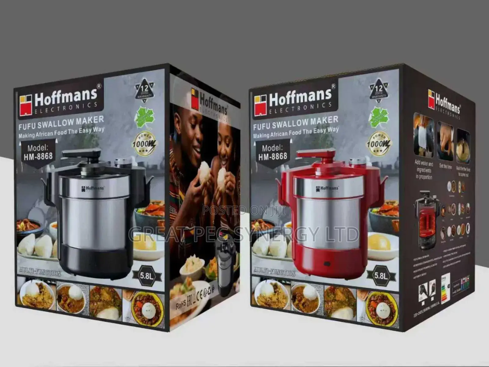 Hoffman Swallow Maker And Yam Pounder