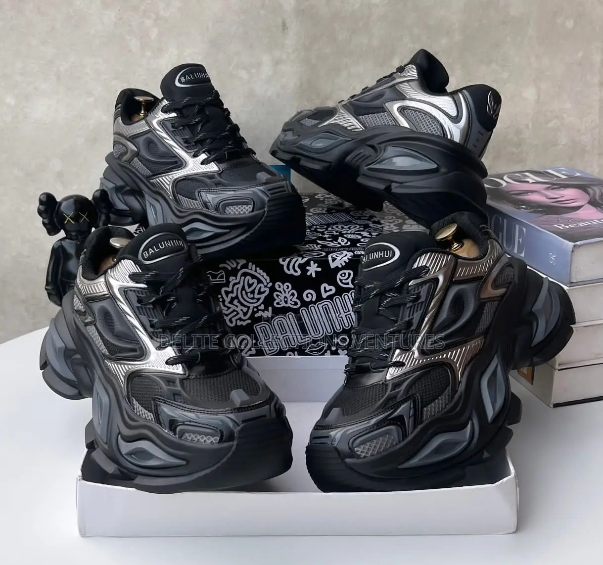 *Balunhui Luxury Big Sole Sneakers