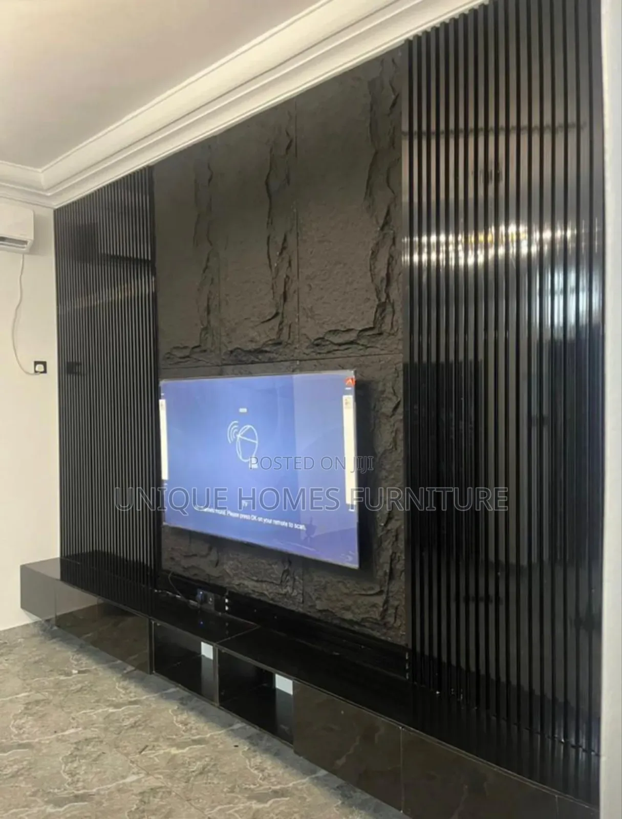 Tv Console With Astonishing Finishing