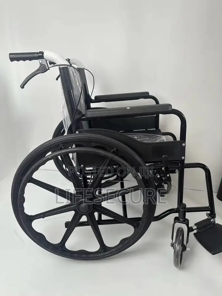 Top Durable Manual Wheelchair (Large Rear Wheels Handle Brakes)