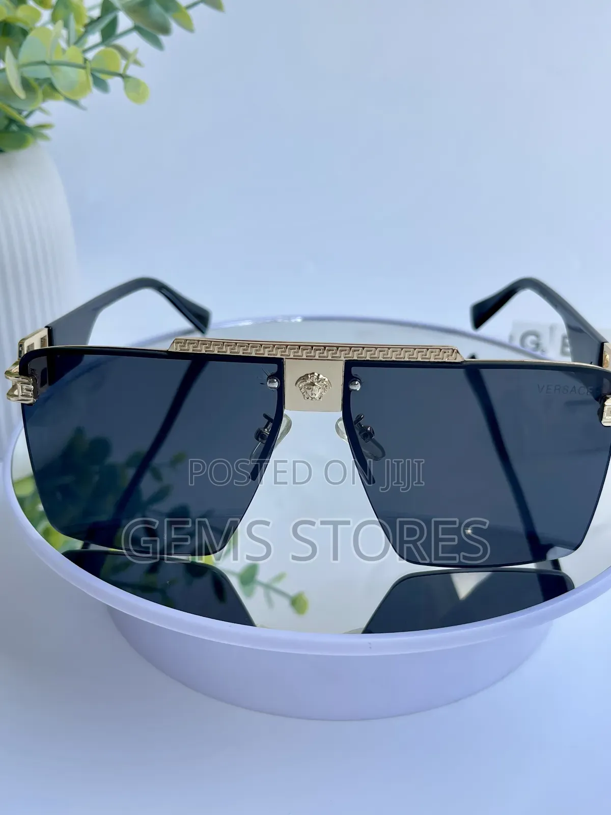 Luxurious Black Versace Sunglasses