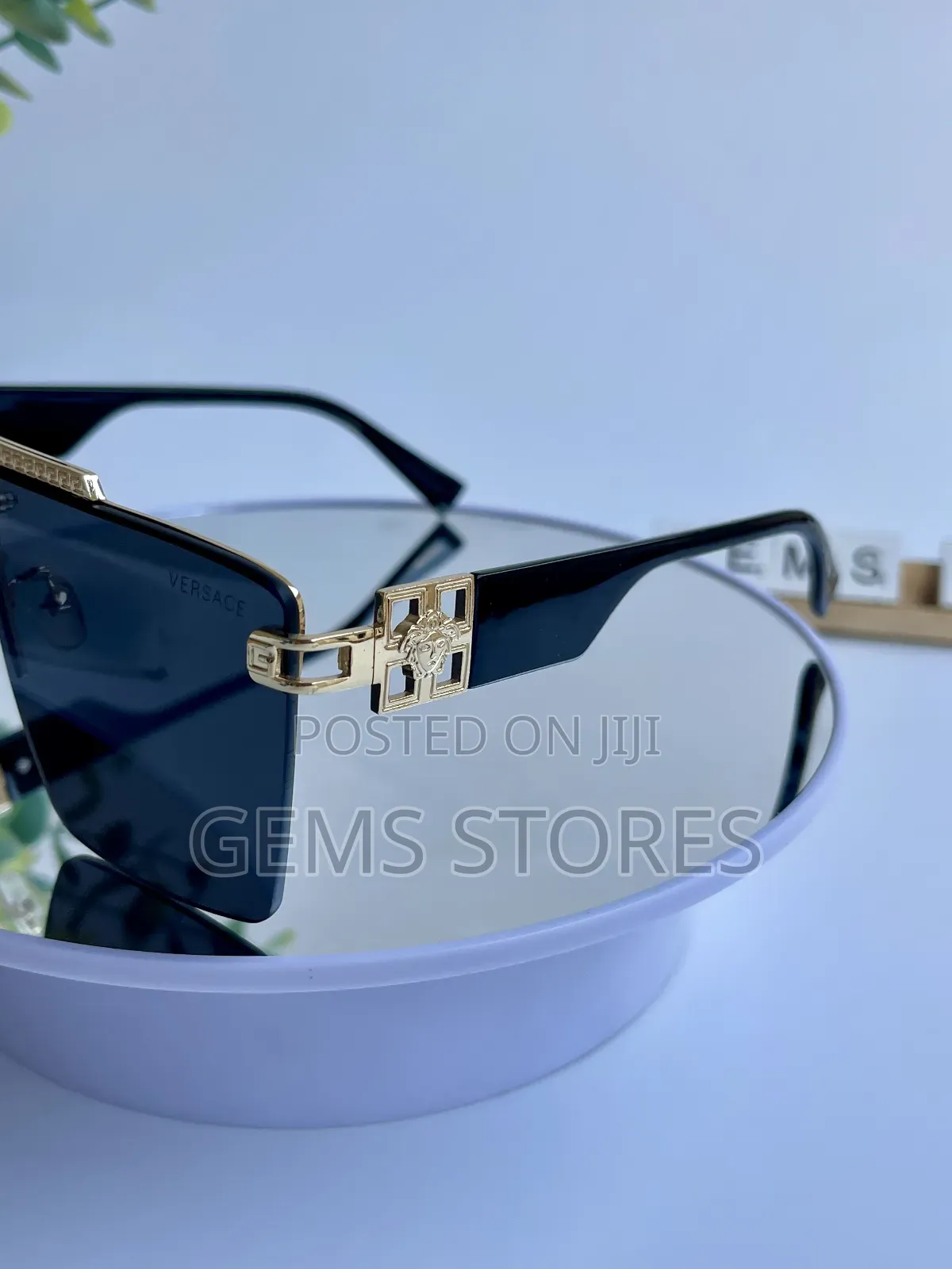 Luxurious Black Versace Sunglasses