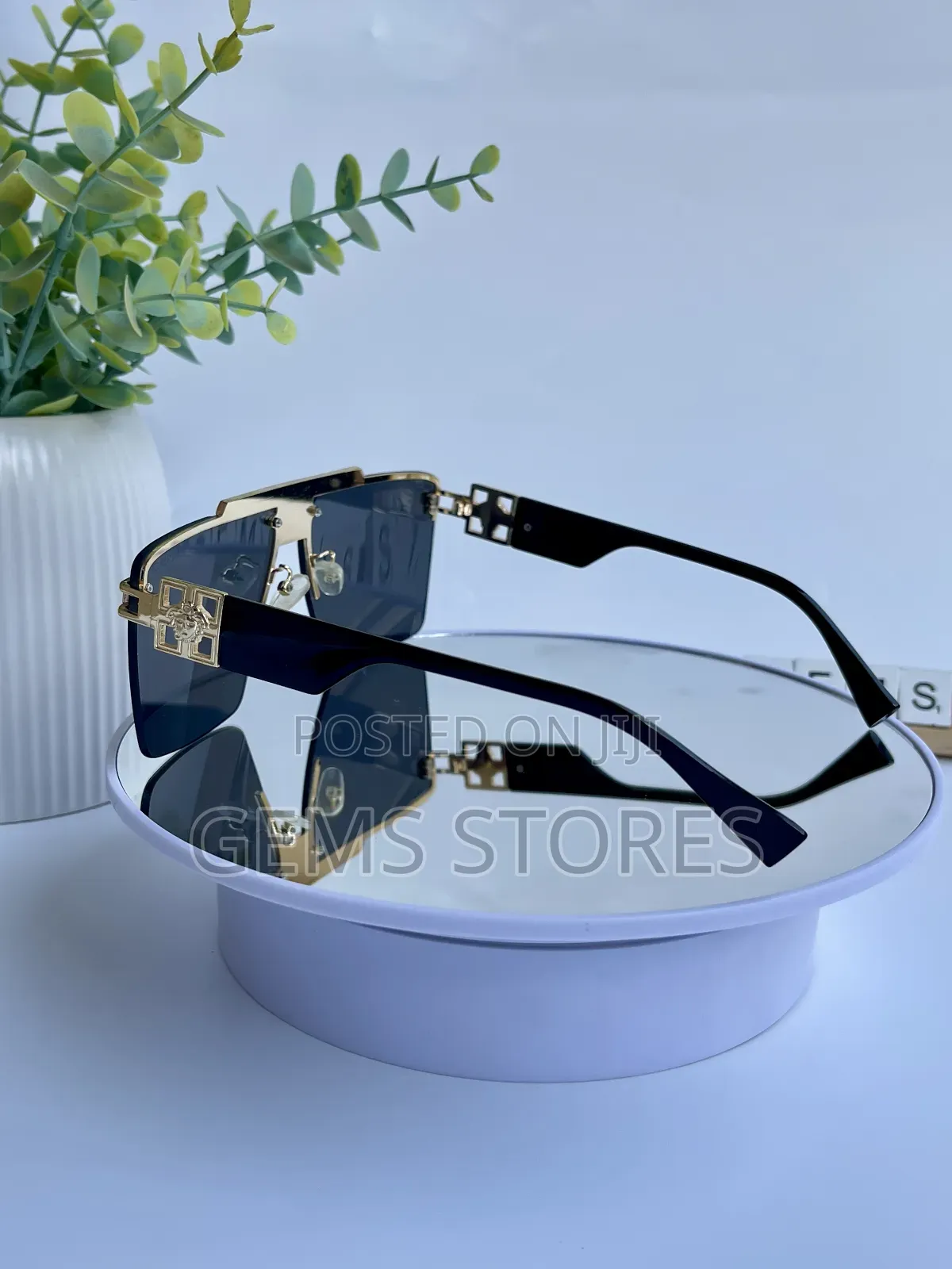 Luxurious Black Versace Sunglasses