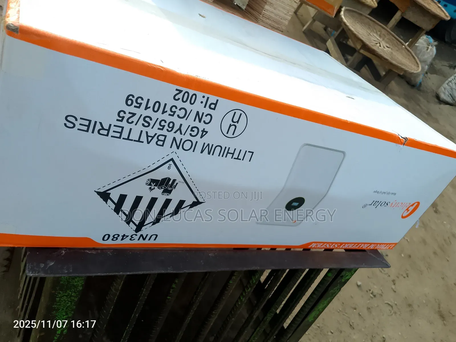 Felicity Lithium Ion Battery 5.12kwh