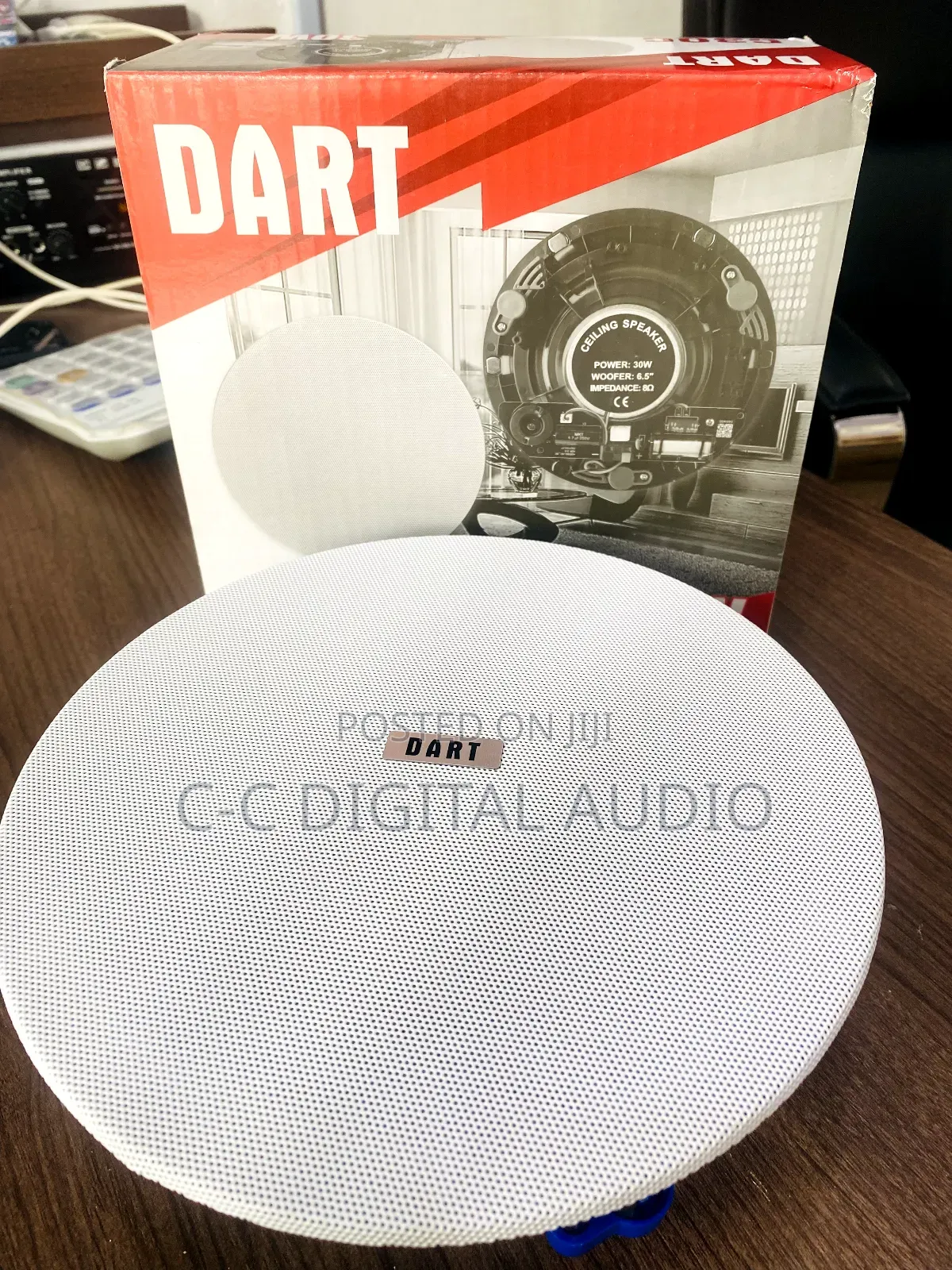 Dart 30watts Frameless Ceiling Speaker