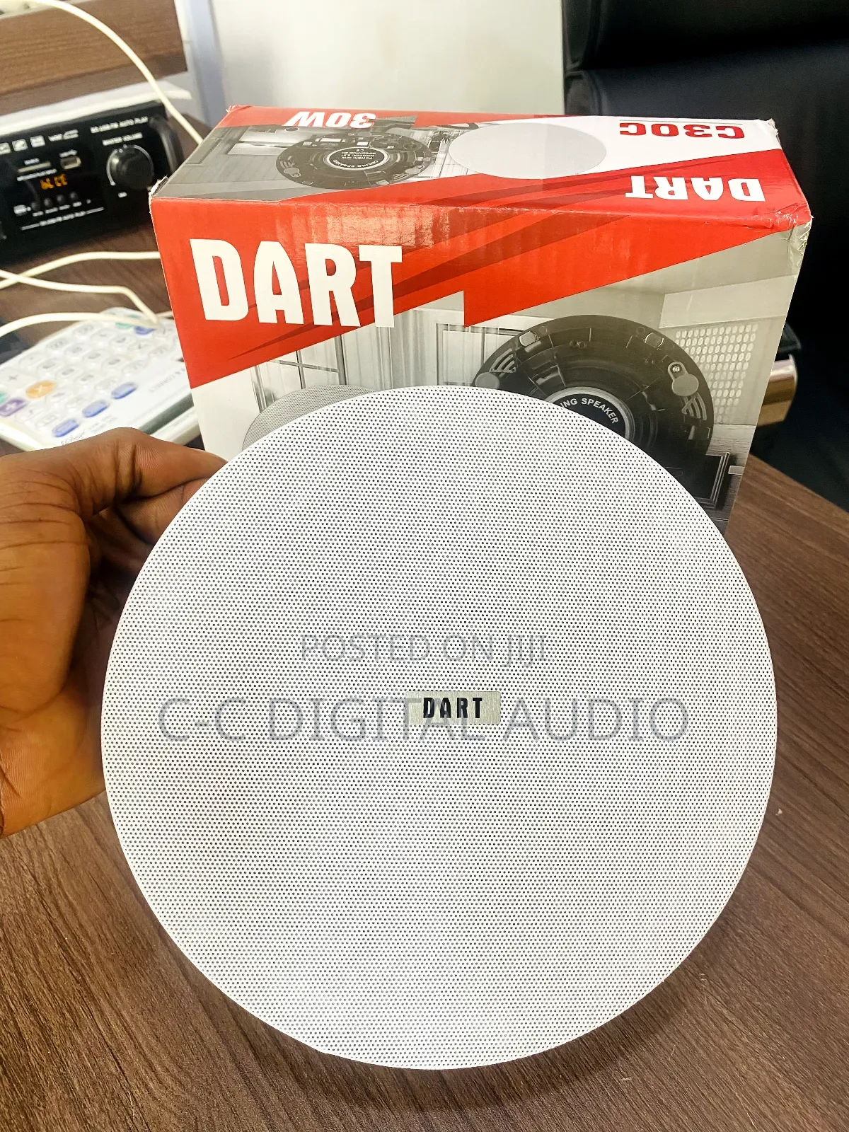 Dart Franeless Ceiling Speaker