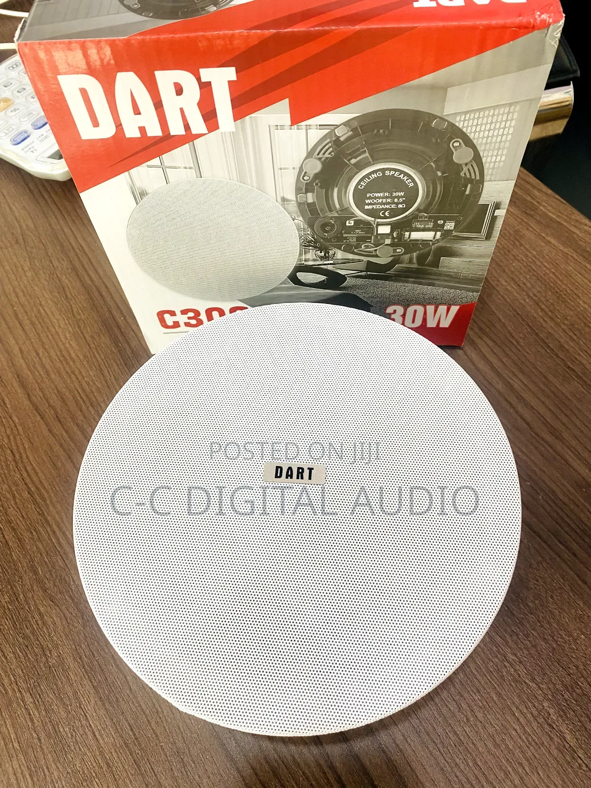 Dart Franeless Ceiling Speaker