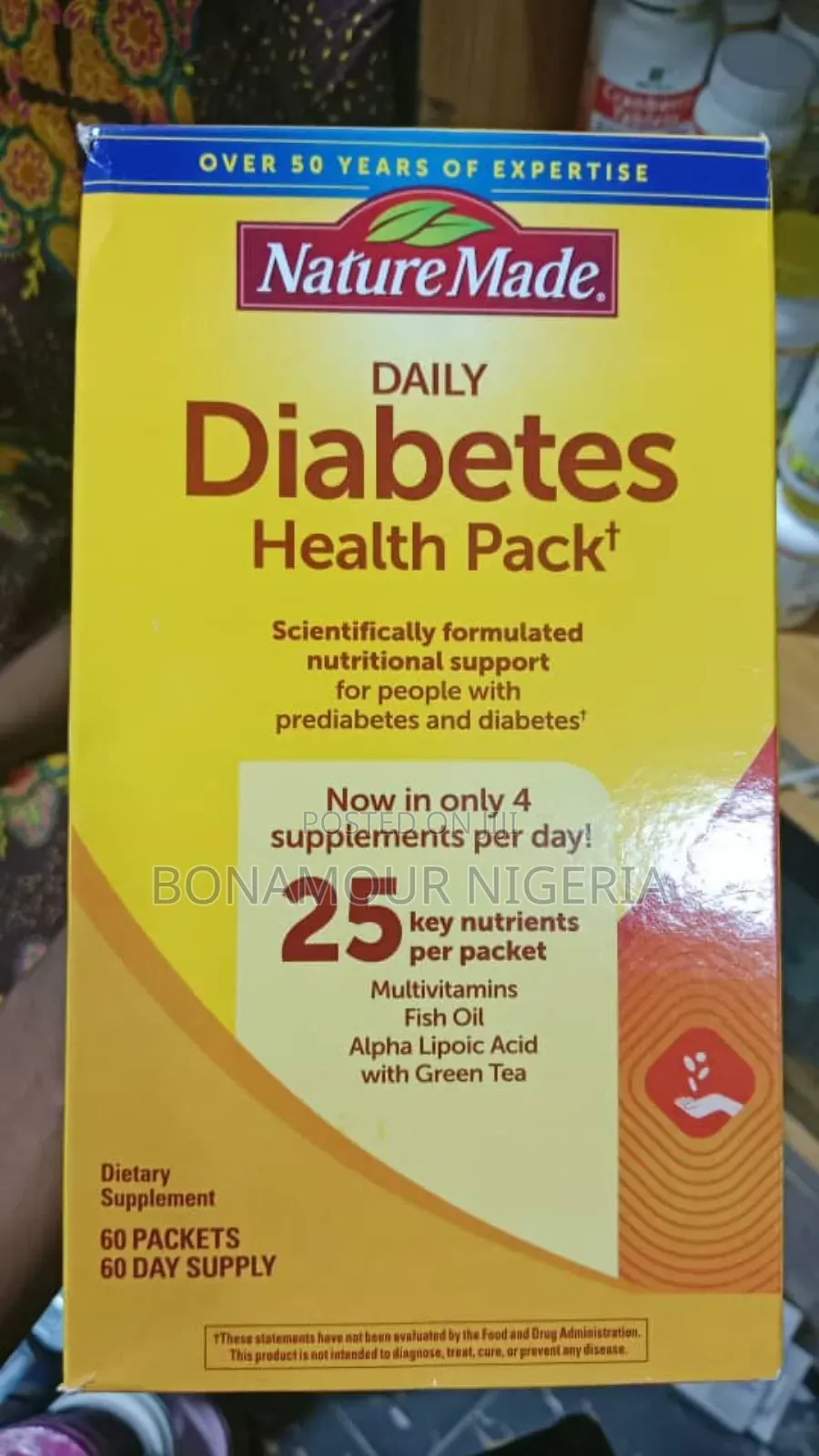 Daily Di*Betes Health Pack X 60 Packs