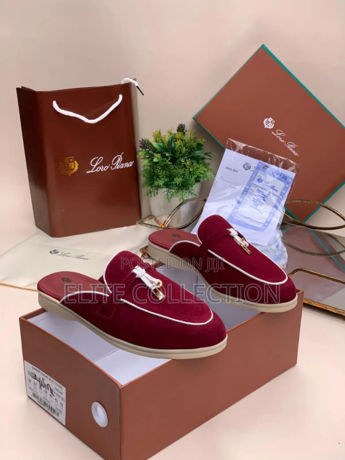 Loro Piana Half Shoe Size :37-42 Available in Colour: Displayed*