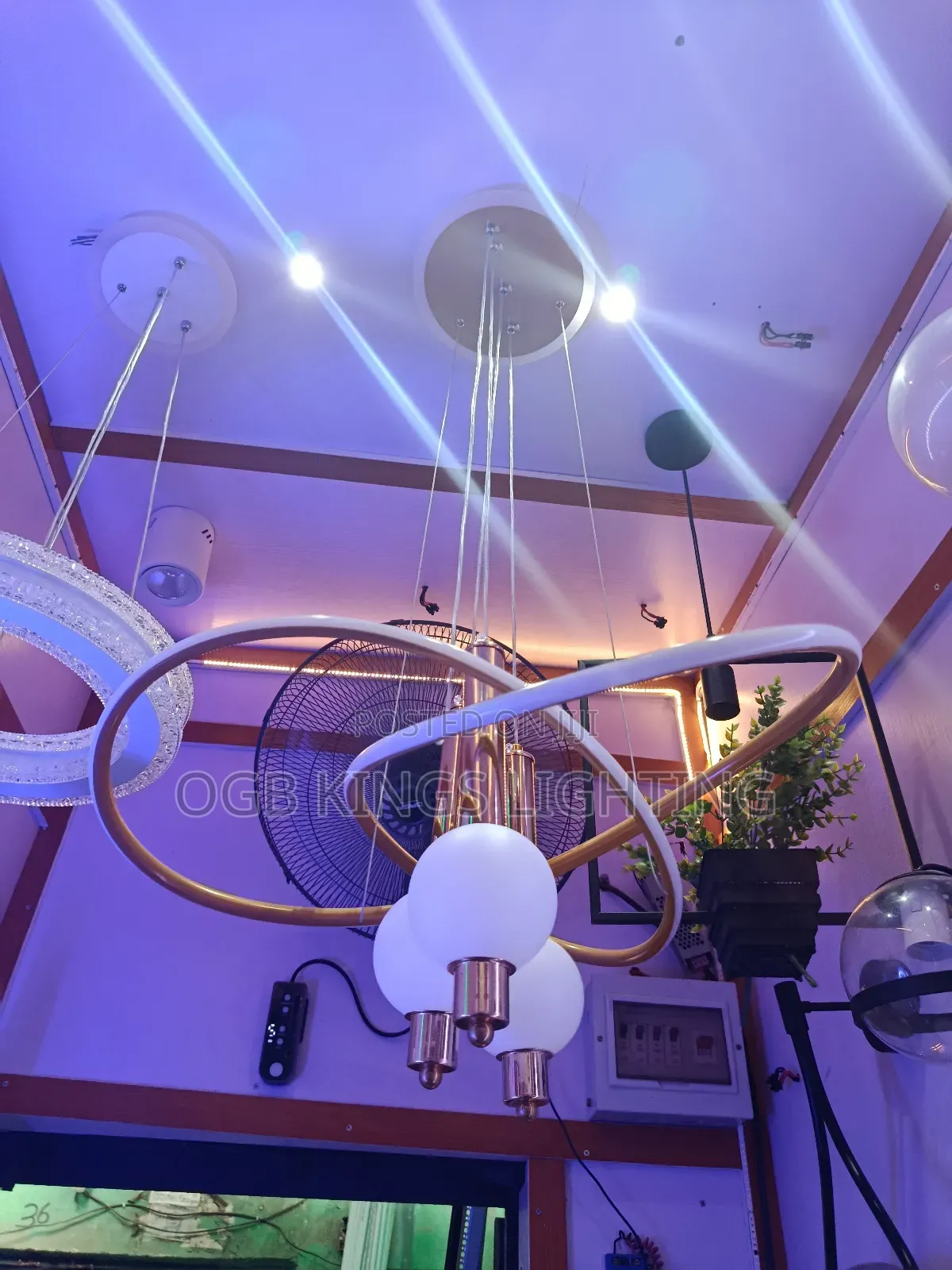 Led Ceiling Chandelier for Living Room and Bedroom Light
