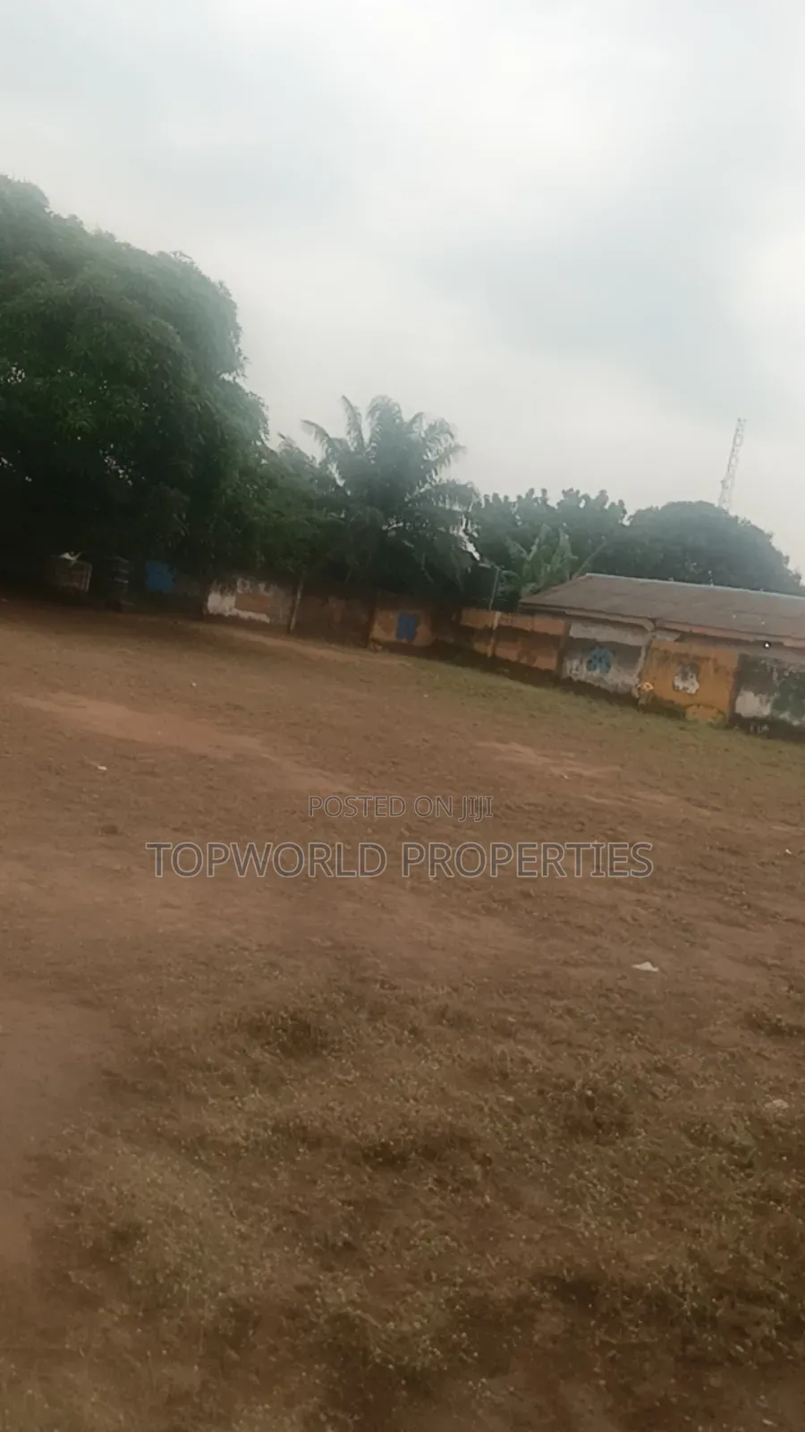 Above 2 Plots Together Along Busy Road at Command Alimosho
