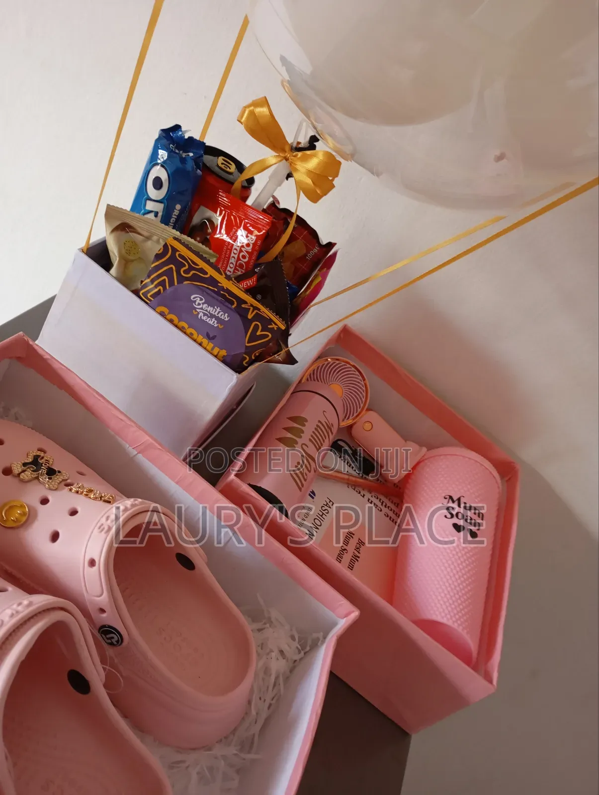 Pink Themed Customised Gift Box