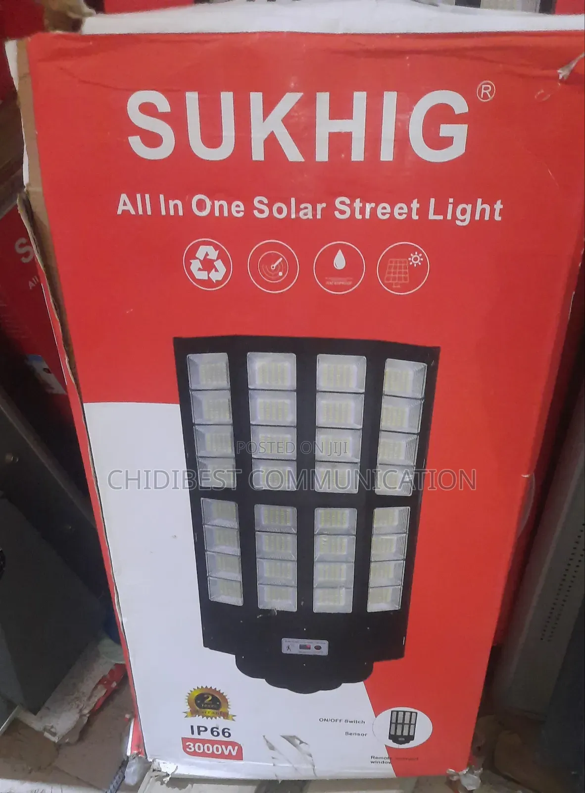 3000wts Sukhig Solar Street Light Is Available