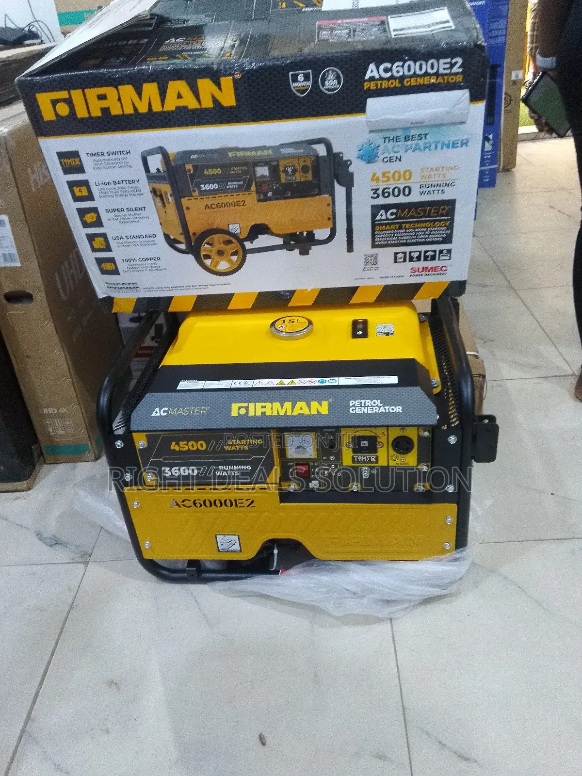 Unleash Reliable Backup With Firman 3.5kva Pro