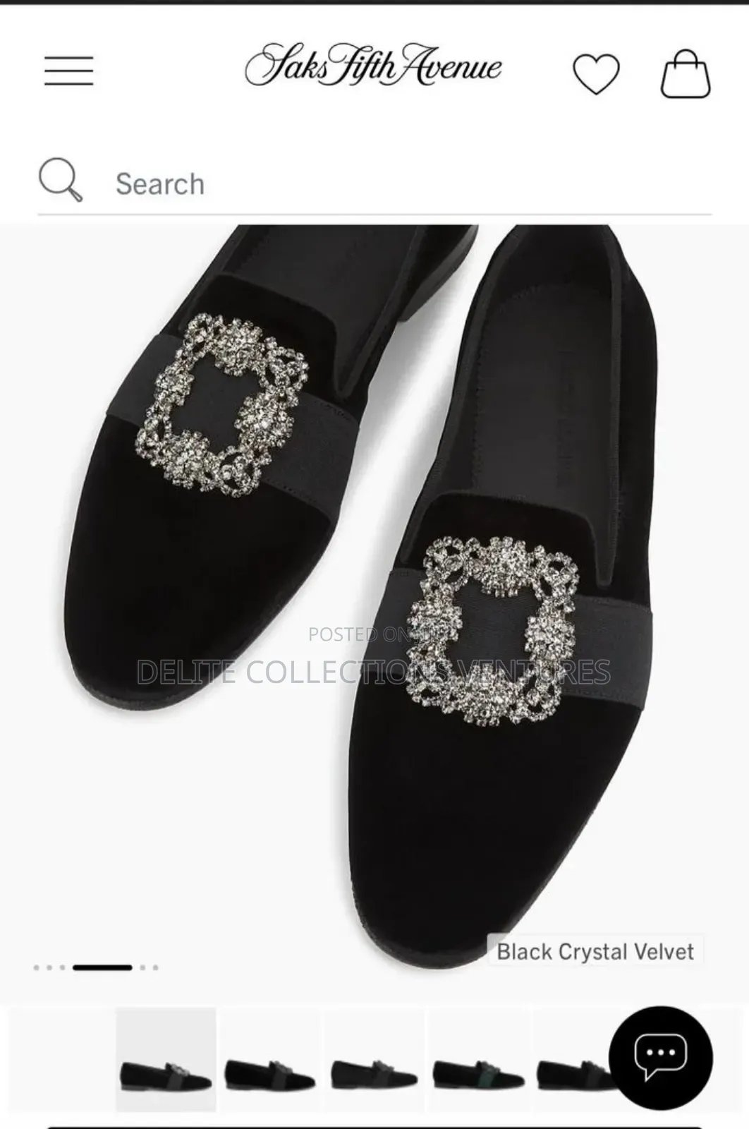 *Manolo Blahnik Carlton Crystal-Buckle Loafers