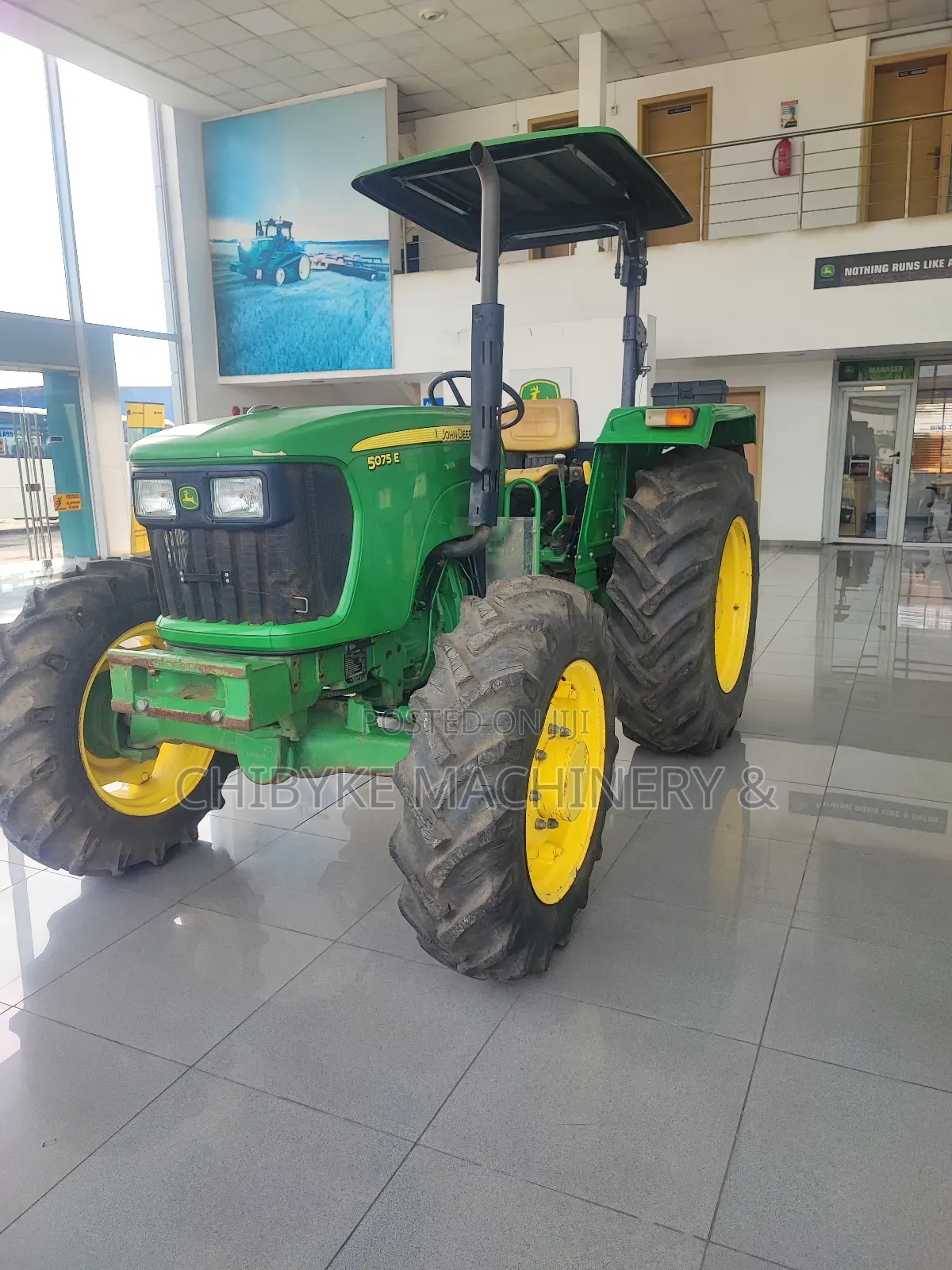 4wd 75h.P Tractor  John Deere