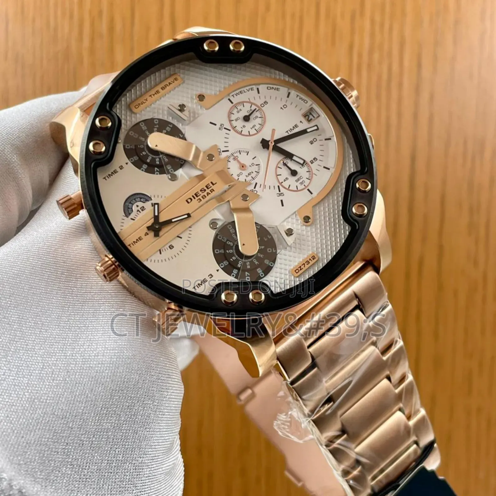 High Grade Stainless Steel Diesel Chronograph For Men's