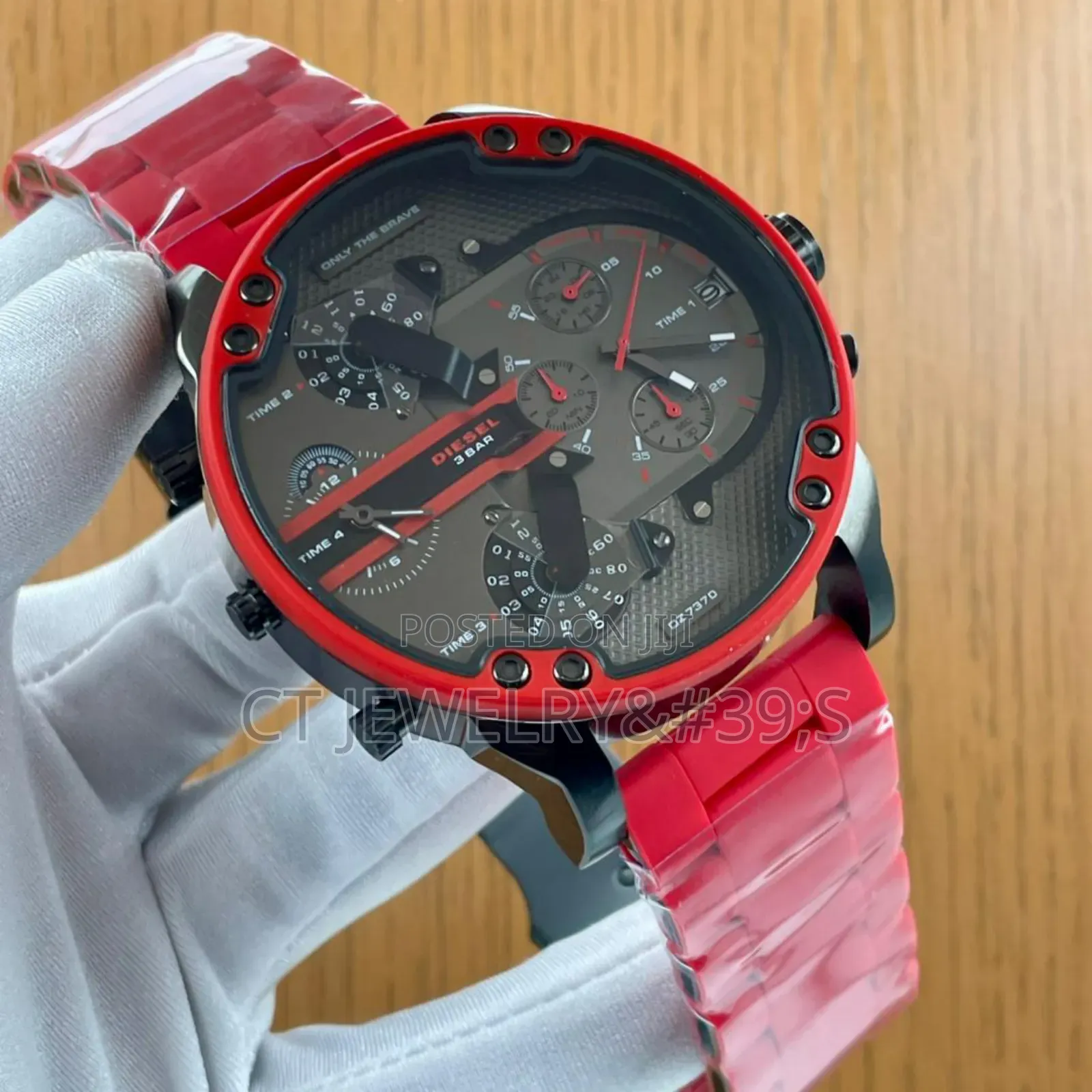 High Grade Stainless Steel Diesel Chronograph For Men's