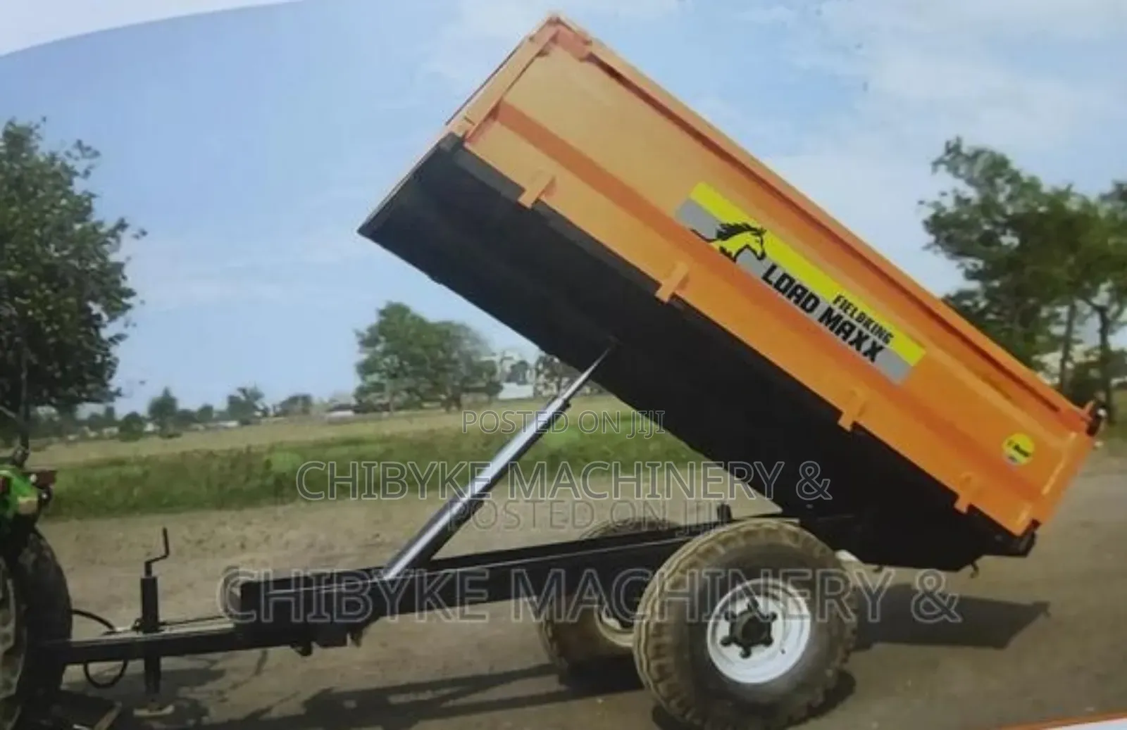 Tipping Trailer for Tractors