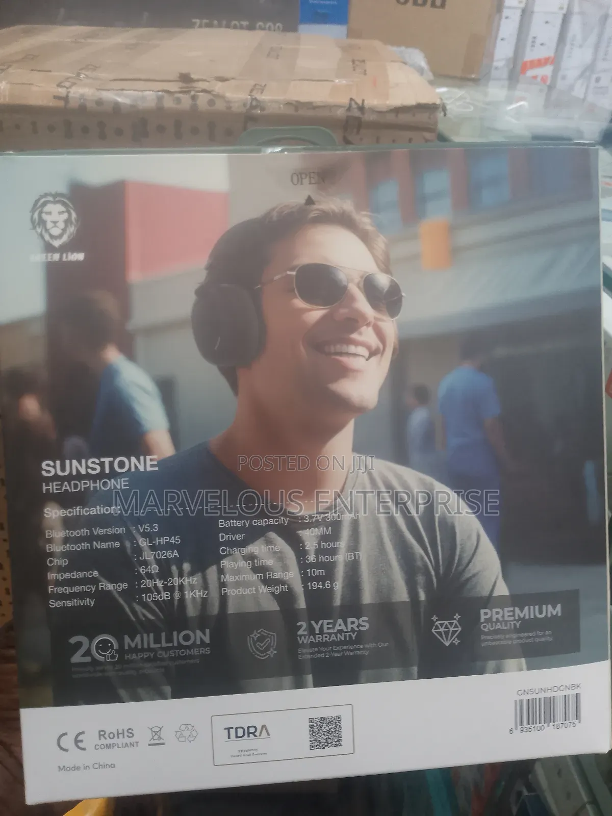 Green Lion Sunstone Headphone