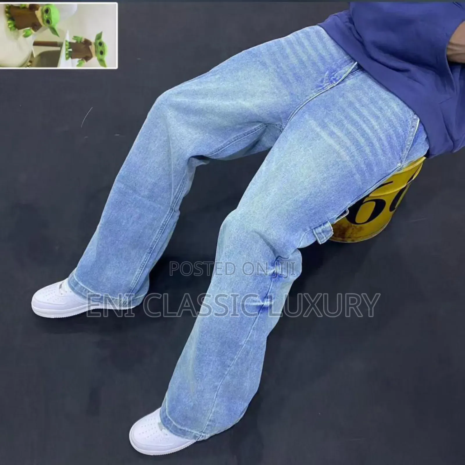 Premium Quality Luxury Cargo Jeans Well Banded