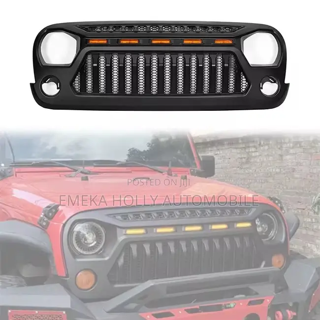 Jeep Wrangler Led Face Grill Cover 2010/2017 Jk